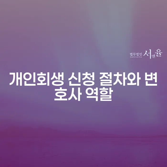 개인회생 신청 절차와 변호사 역할: 어떻게 시작해야 할까요?